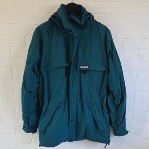 GORE-TEX Men's Teal Windbreaker Jacket